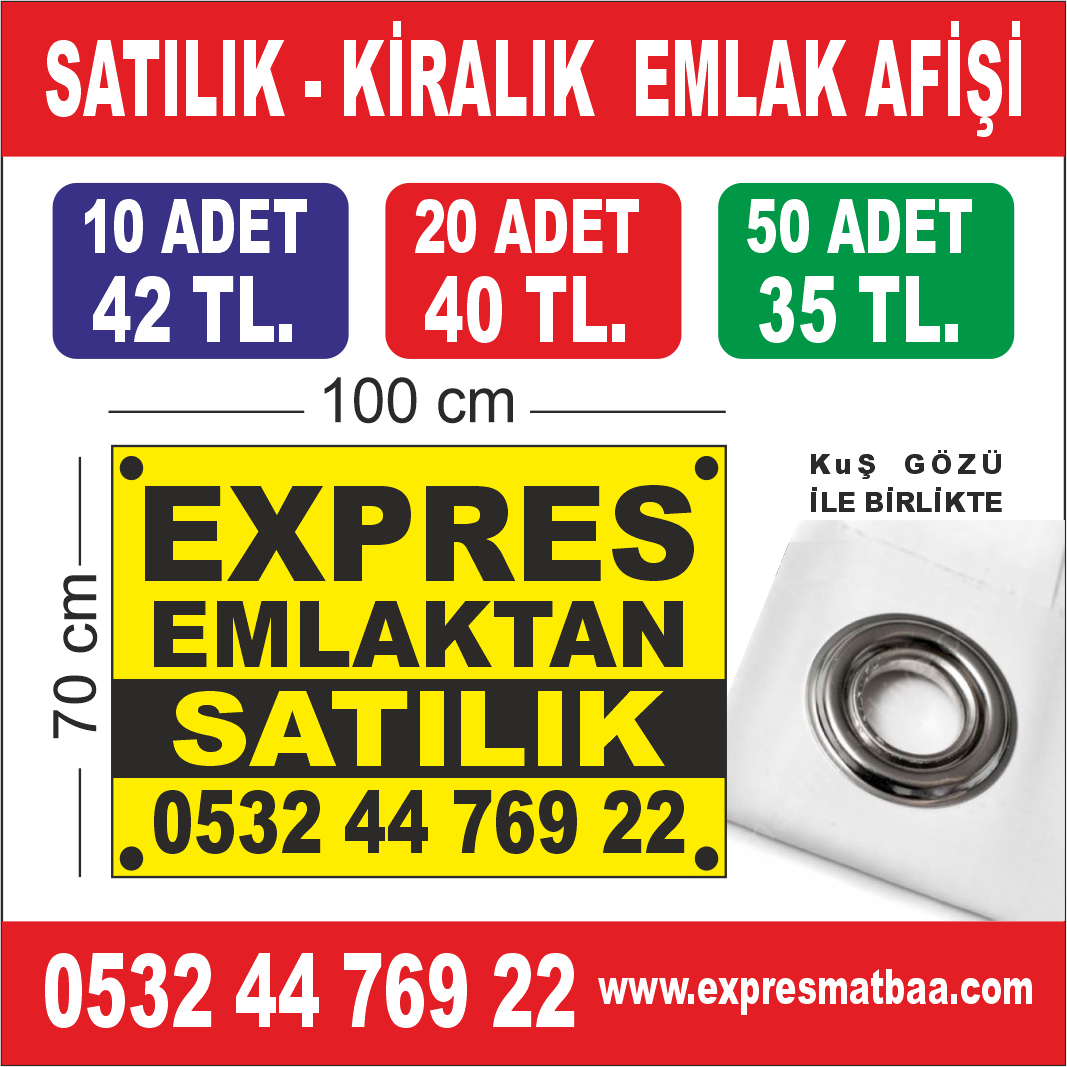 satılık kirtalık afişi 2